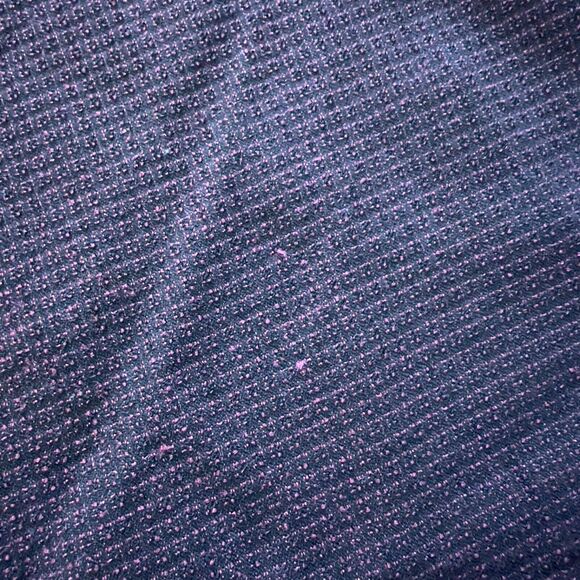 Chico's Ankle Pants Size 1 (M/8) Burgundy Black Two Tone with Rivets - Picture 8 of 12